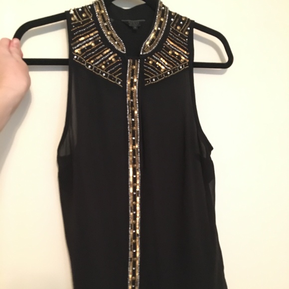 Guess Beaded Sheer Tank - Picture 1 of 3